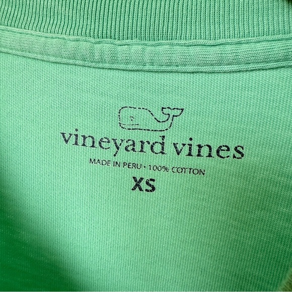 Vineyard Vines Unisex XS Green Long Sleeve Pocket Tee Casual Top Spring Cotton - Picture 9 of 9